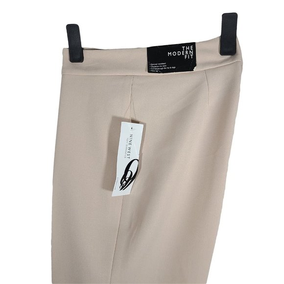 NINE WEST NWT Vintage Modern Fit Champagne Pants 4 - Picture 2 of 3